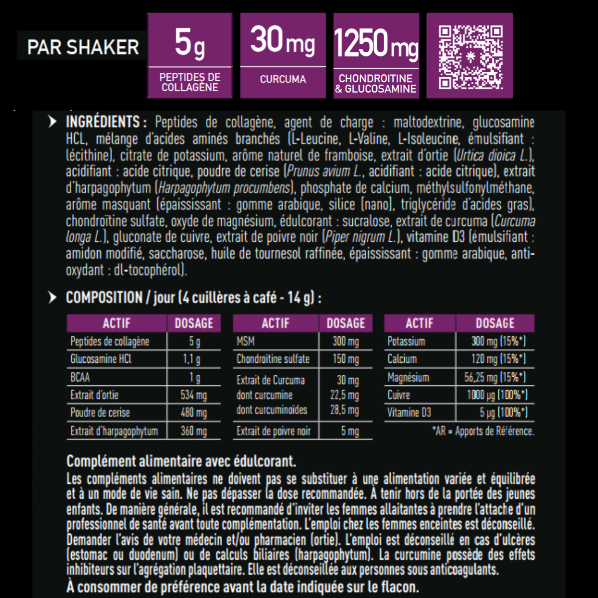 EAFIT Complexe Articulation 210 g
