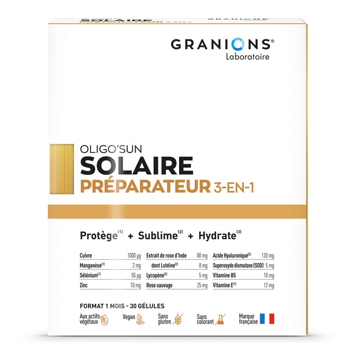 Oligo'Sun préparateur 3-en-1 