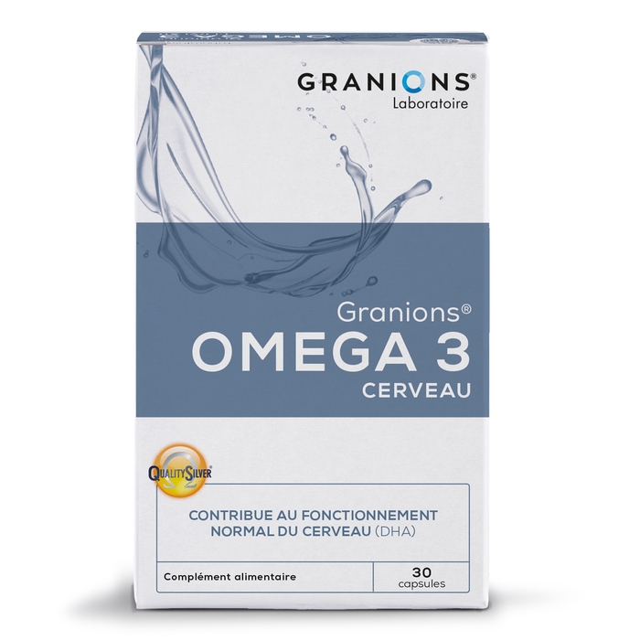 Granions Omega 3 Cerveau - Protéger et Renforcer son cerveau naturellement