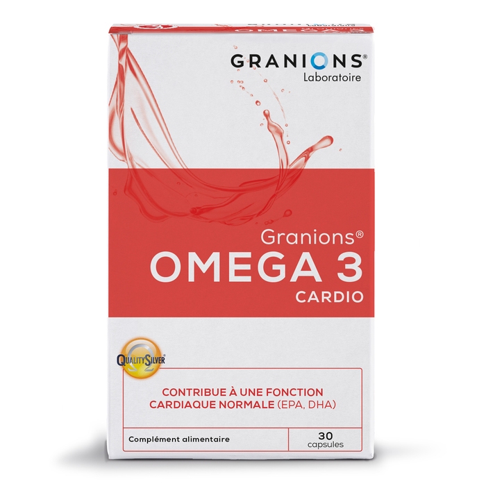 Granions Omega 3 Cardio - Protéger son coeur et ses artères naturellement !