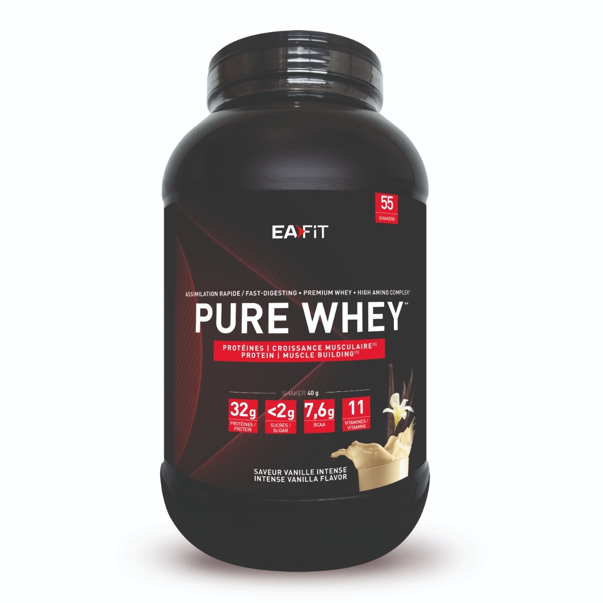 EAFIT Pure Whey Vanilla Intense 2.2 kg