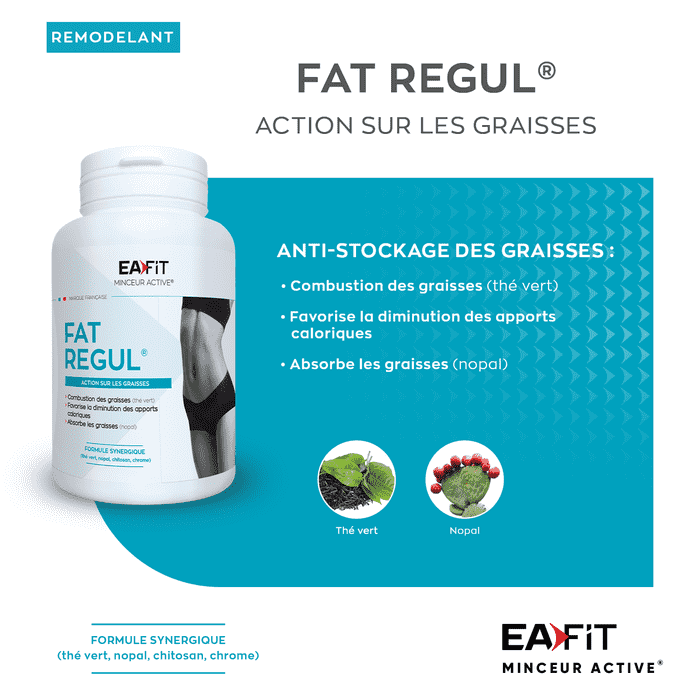 EAFIT Fat Regul 90 comprimés - Bénéfices