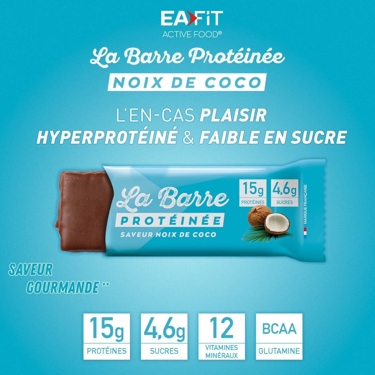 La Barre Protéinée - l'en cas plaisir