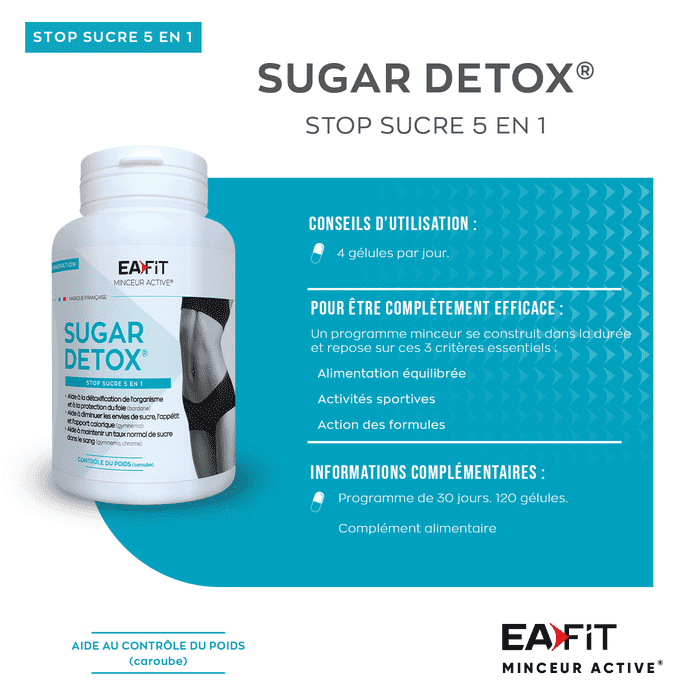 EAFIT Sugar Detox 120 gélules