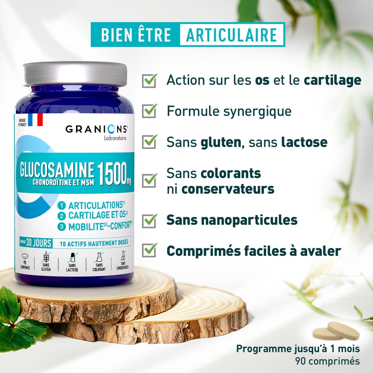 Glucosamine bienfaits 