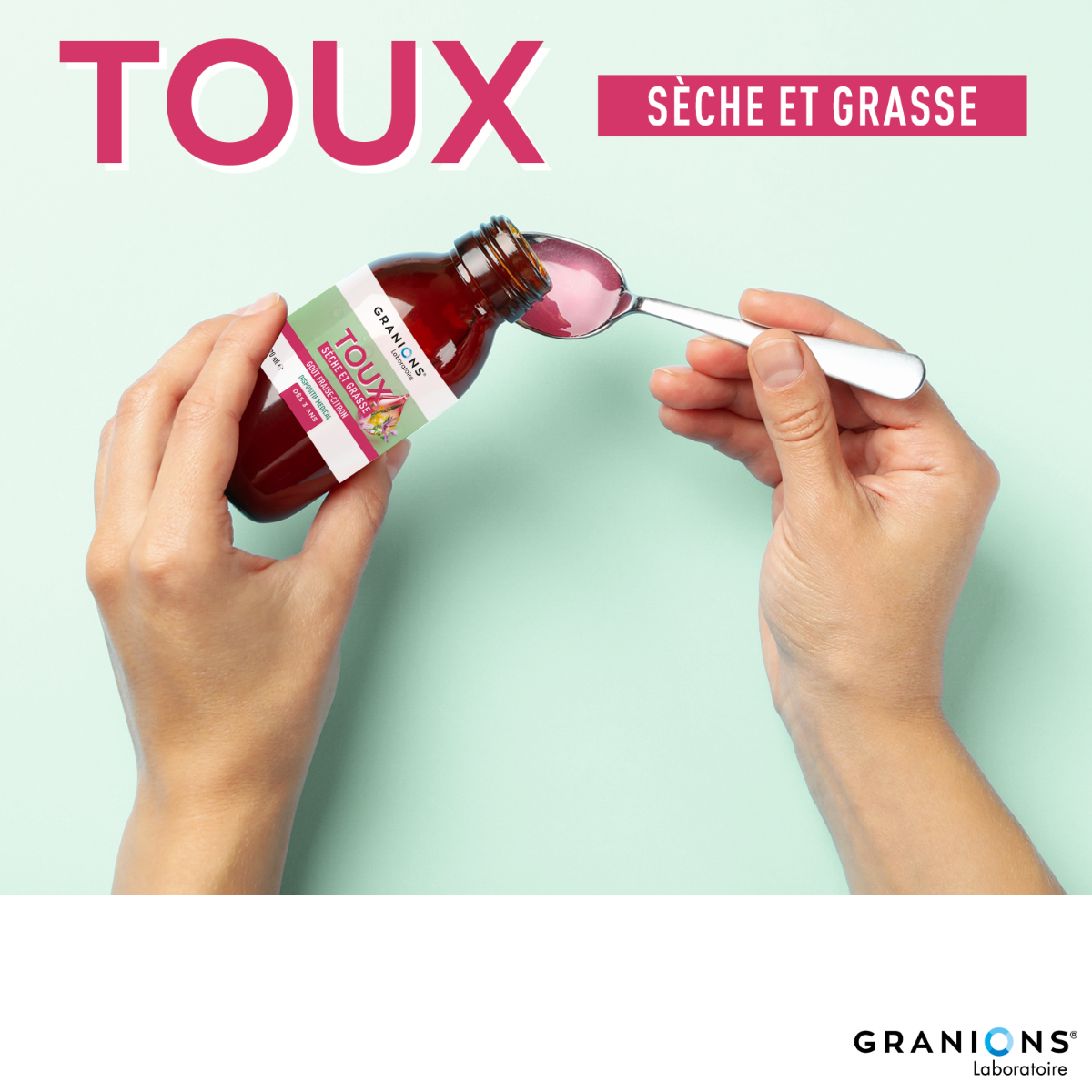 Sirop toux sèche et grasse