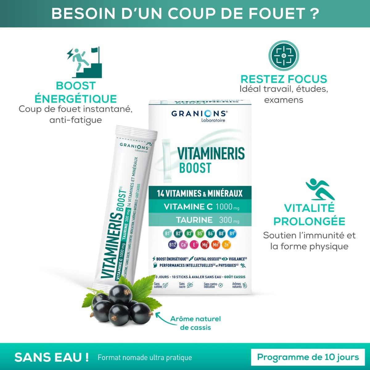 Granions - Vitamineris Boost