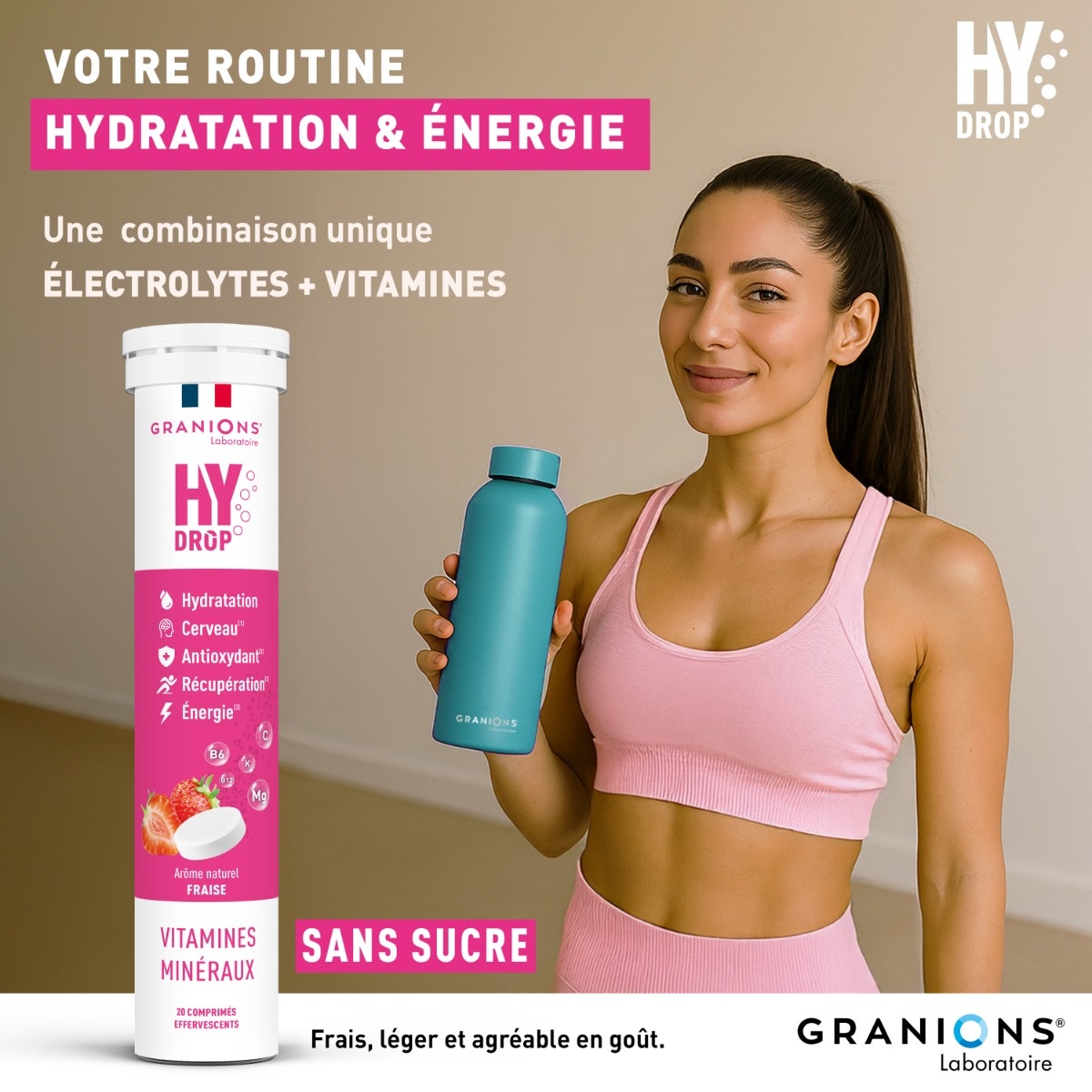 Granions Hydrop saveur fraise
