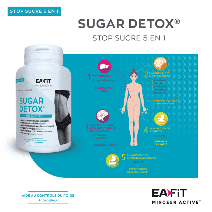 EAFIT Sugar Detox 120 gélules