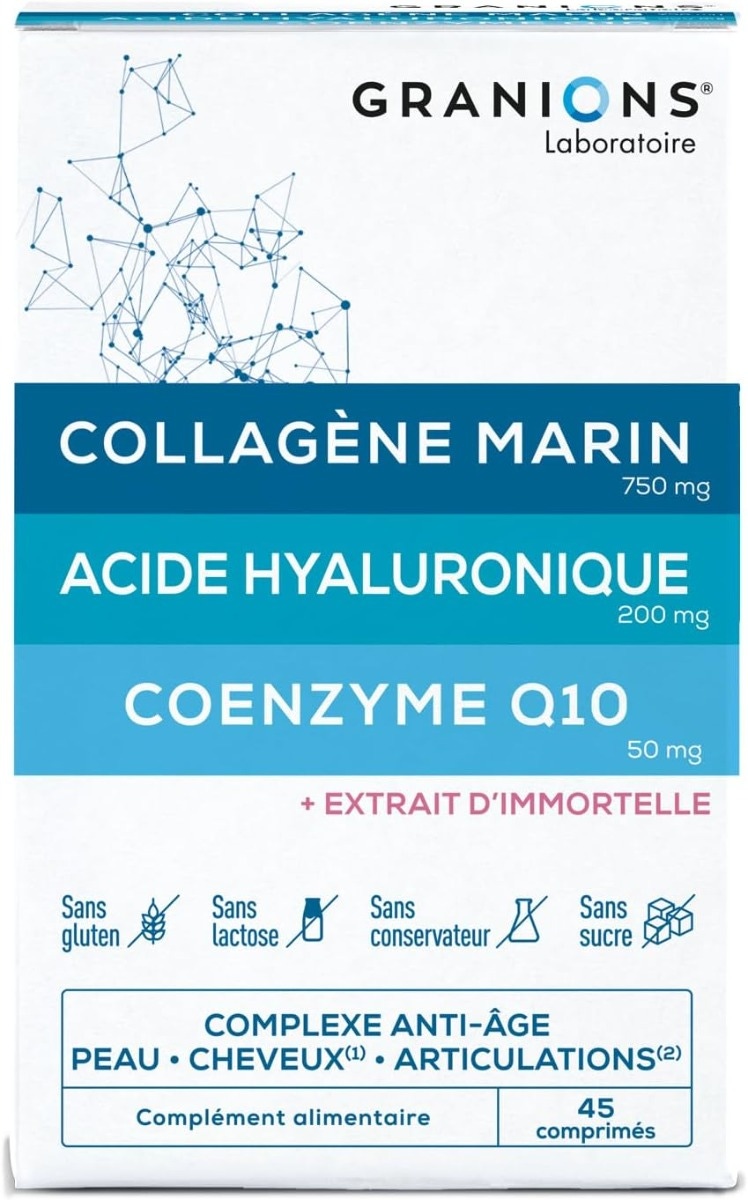 Collagène Marin et Acide Hyaluronique + Coenzyme Q10