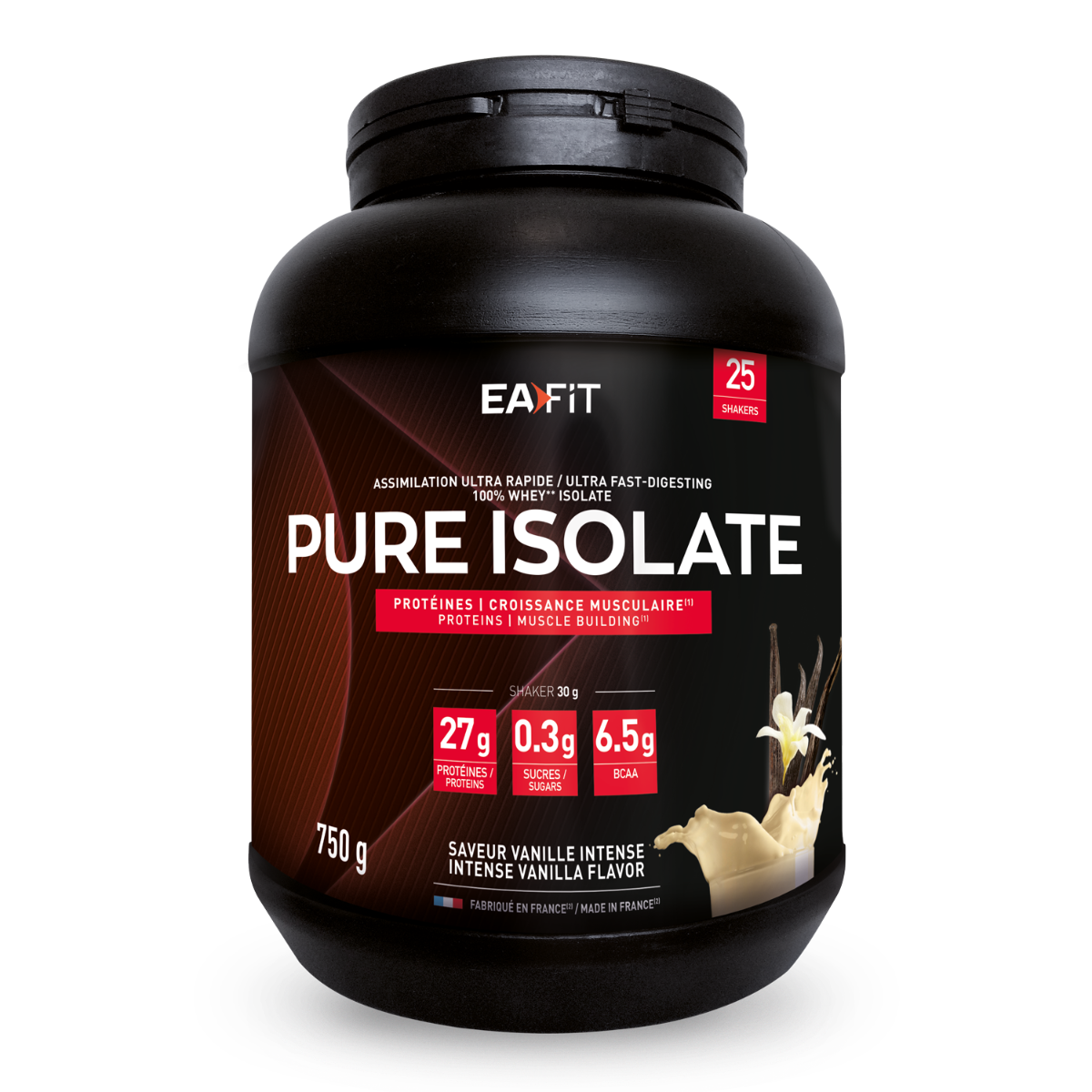 Pure isolate vanille
