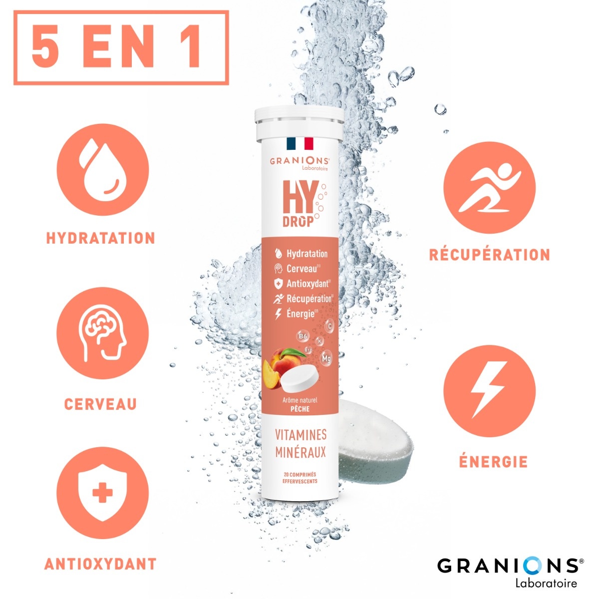 Granion - Hydrop arôme Pêche