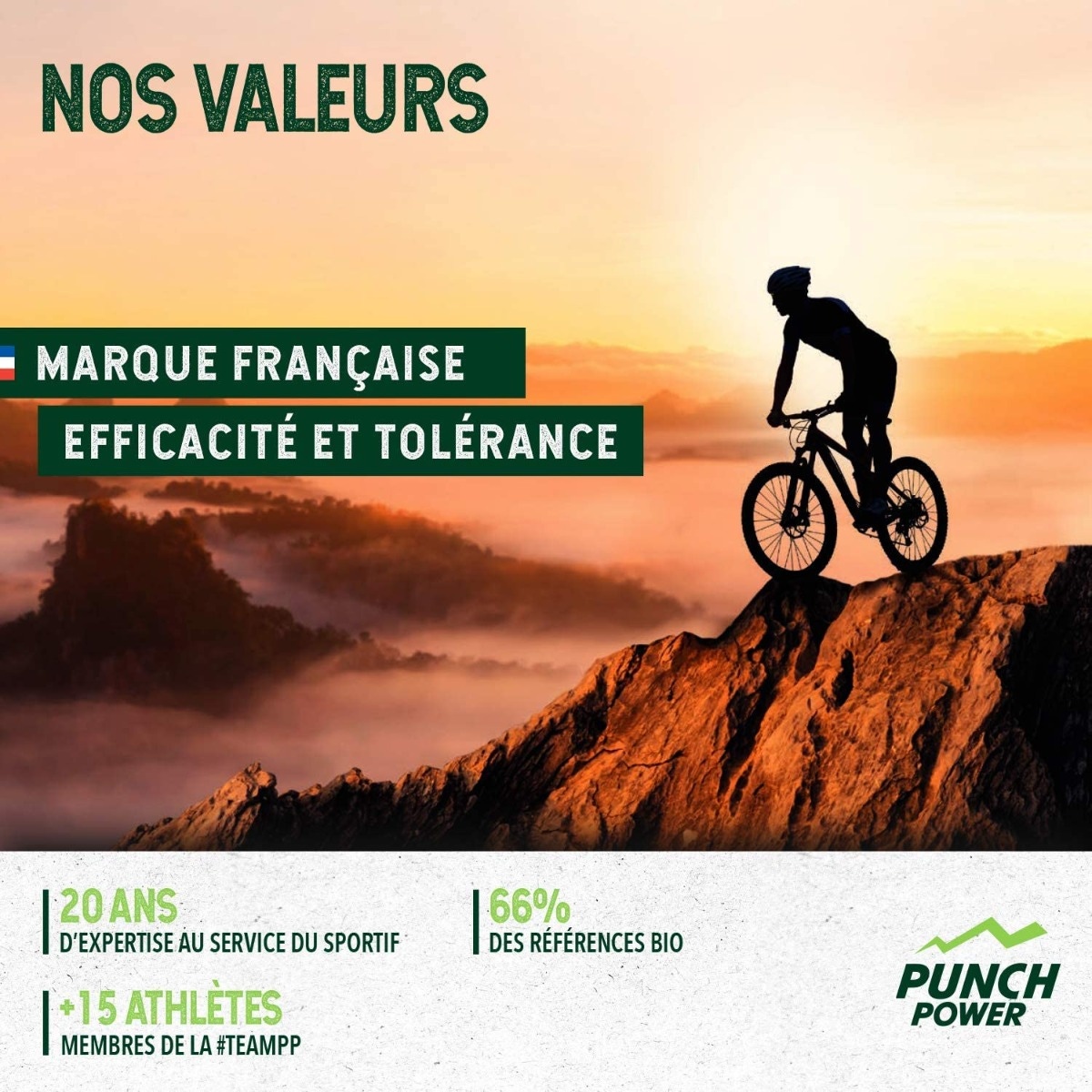 Punch Power Punchybar saveur multifruits - nos valeurs