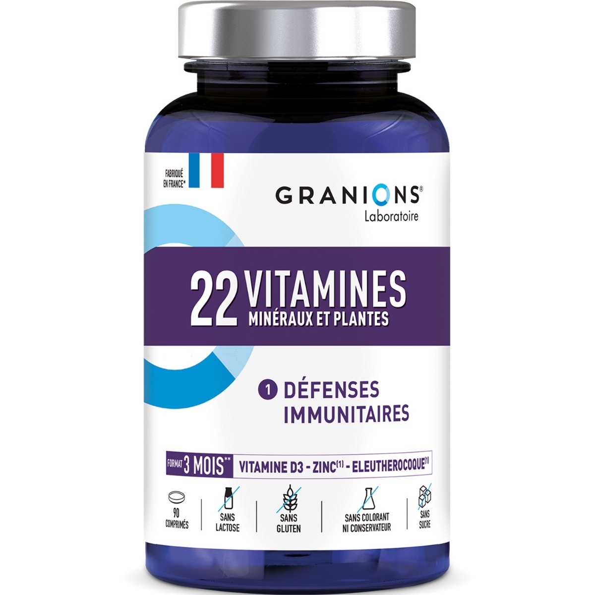 Granions 22 vitamines minéraux et plantes