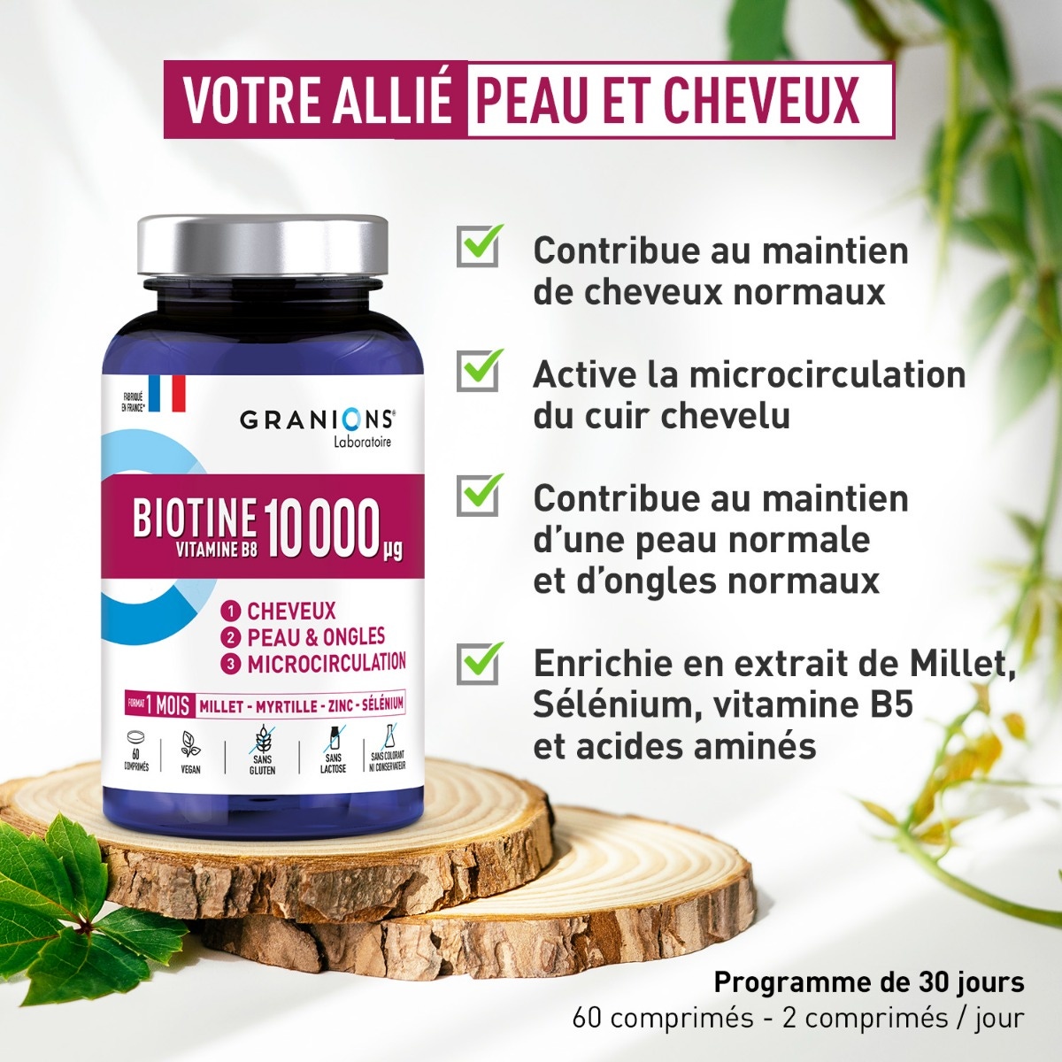 Peau et cheveux