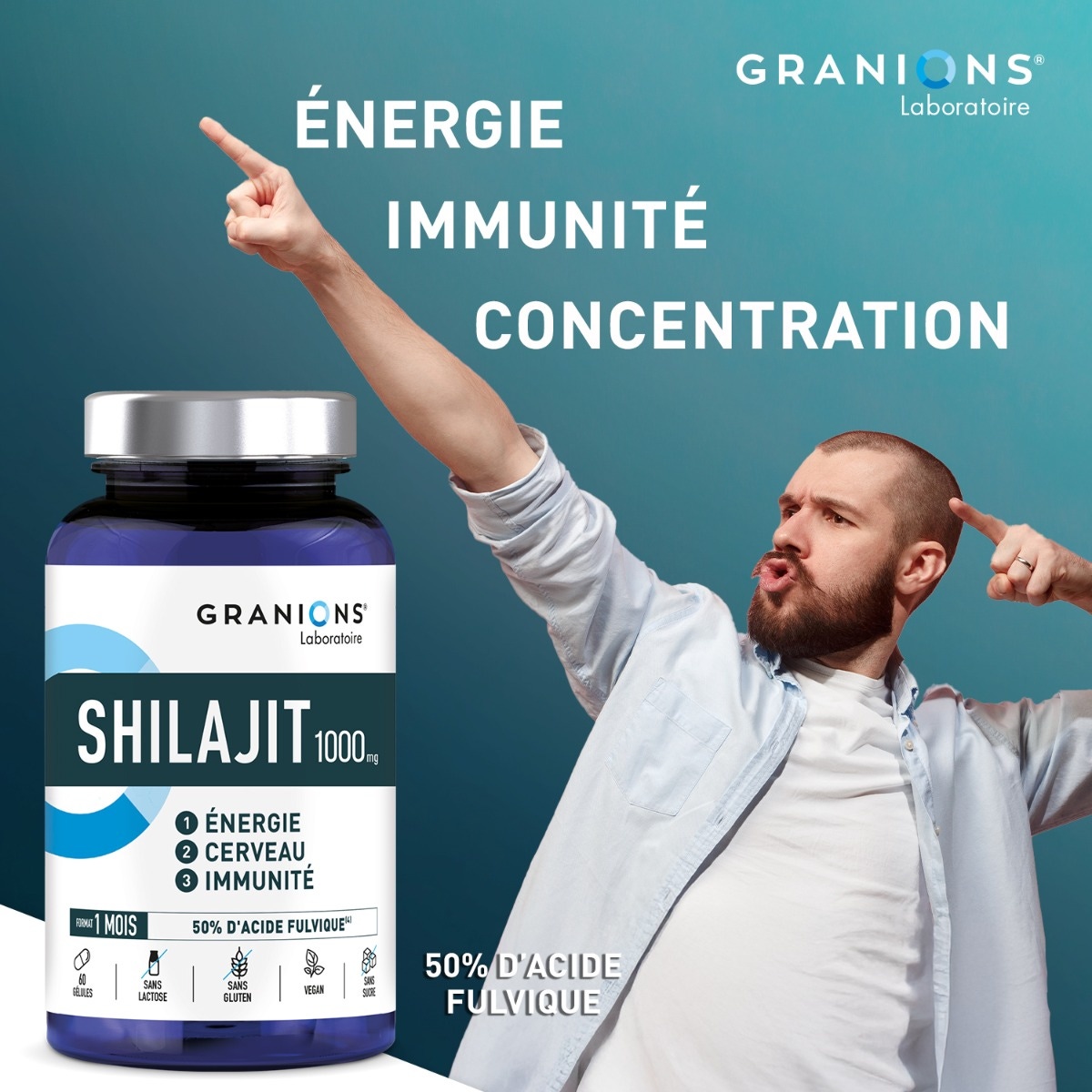 Granions Shilajit 1000 mg