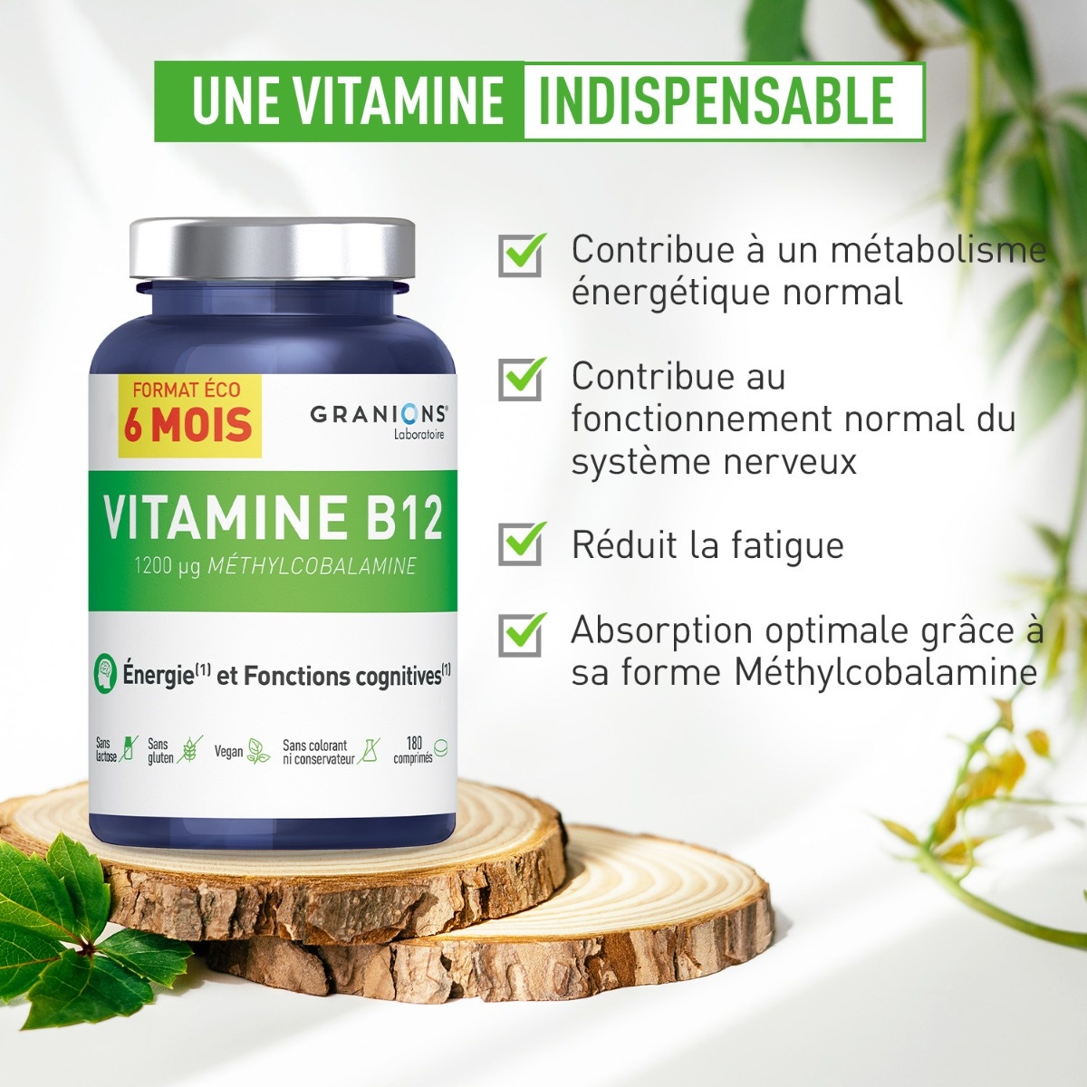 Vitamine B12 Format 6 mois