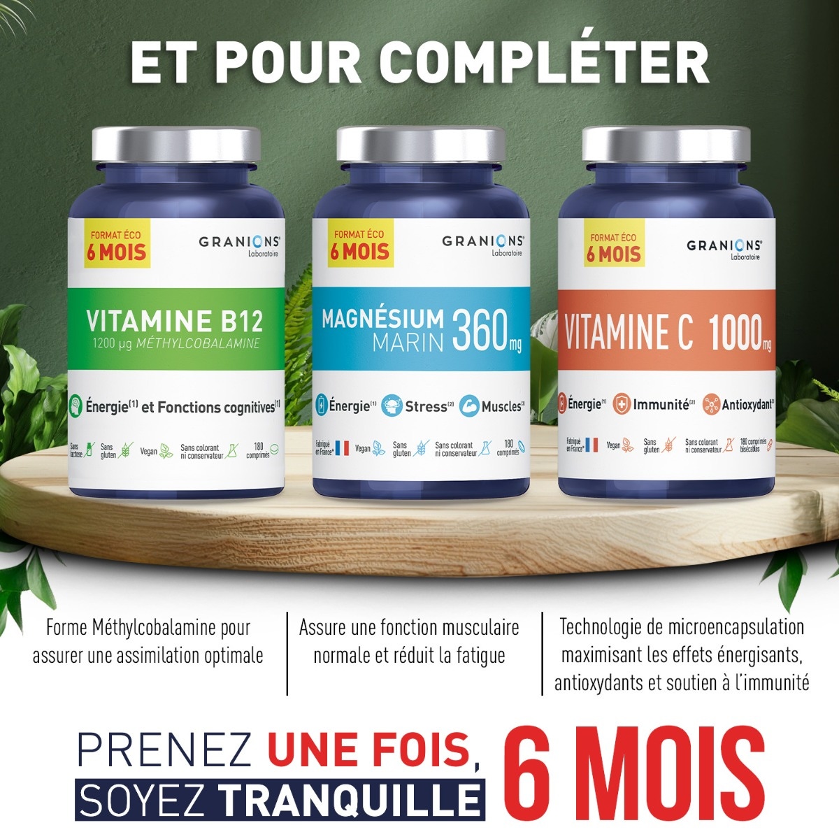 Vitamine B12 Format 6 mois