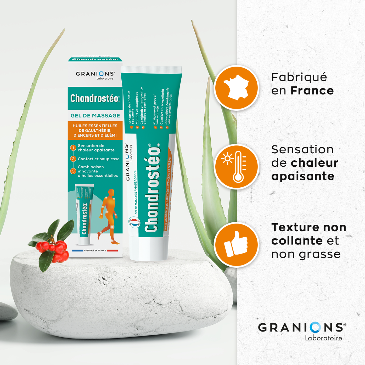 Duo Chondrosteo 90 tablets + FREE gel