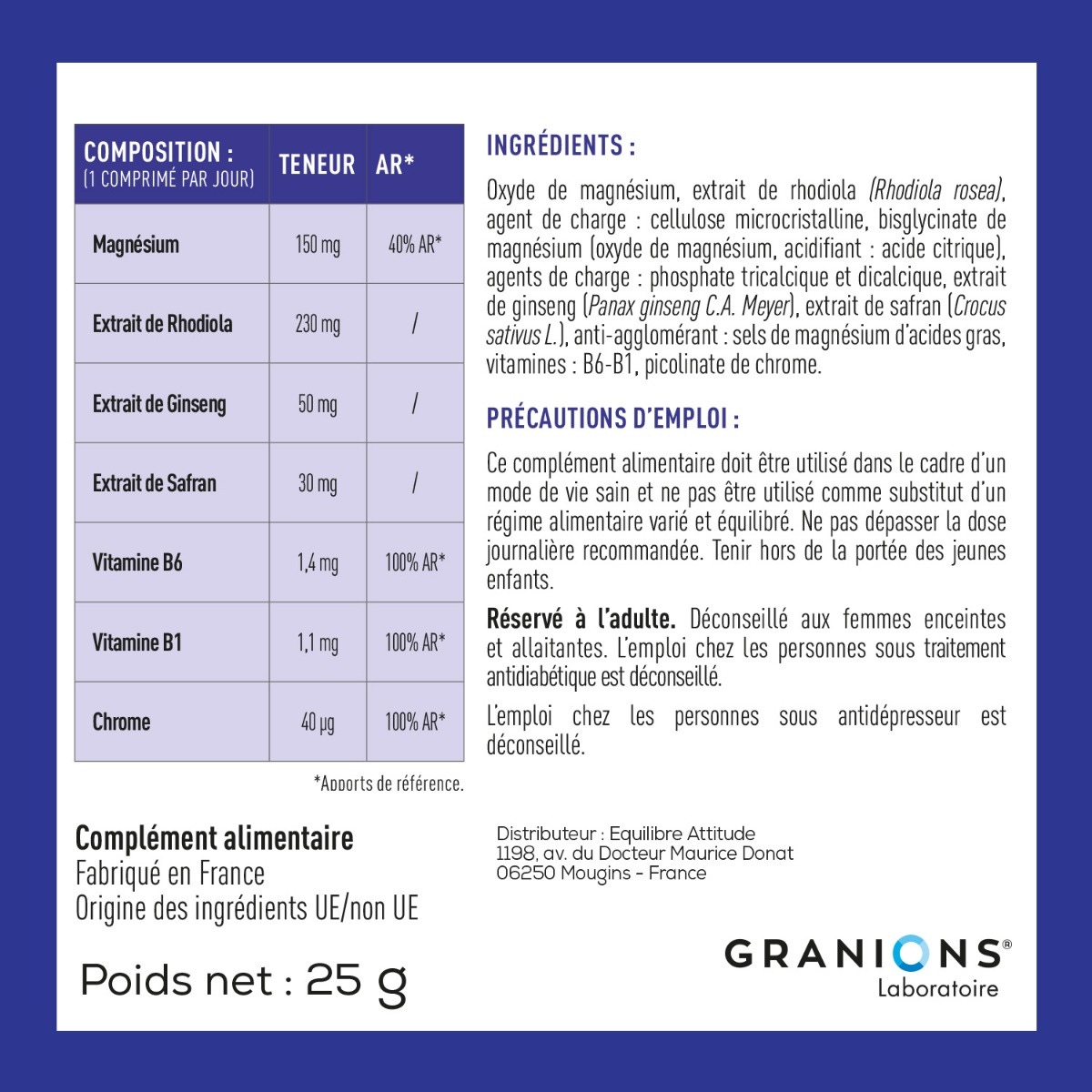 Complexe Anti-Stress