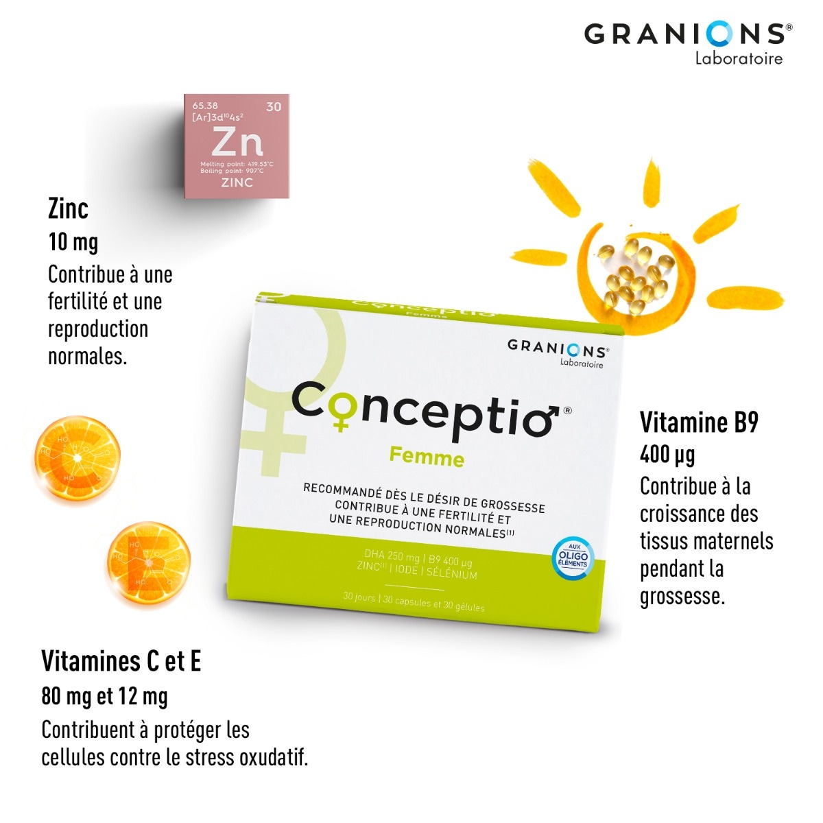 Conceptio duo - Bienfaits