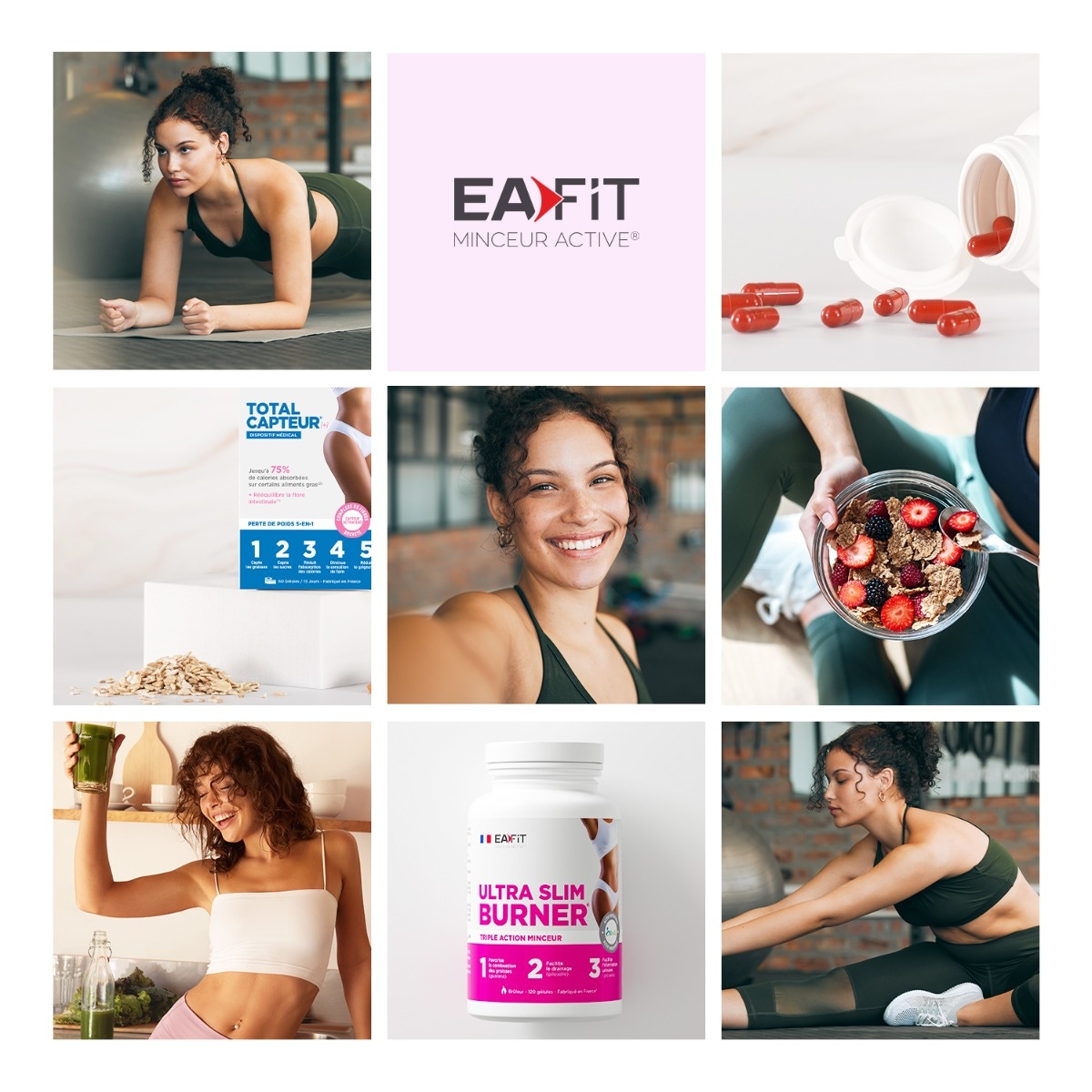 EAFIT -Carnitine gélules  Brûles les graisses pendant l'effort