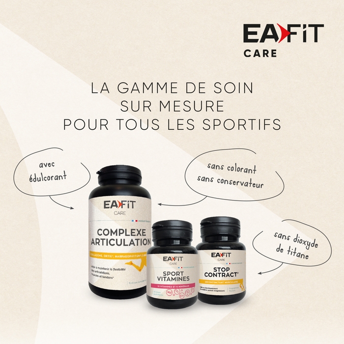 EAFIT Sport Vitamines - Energie et vitalité pour le sport ! - gamme
