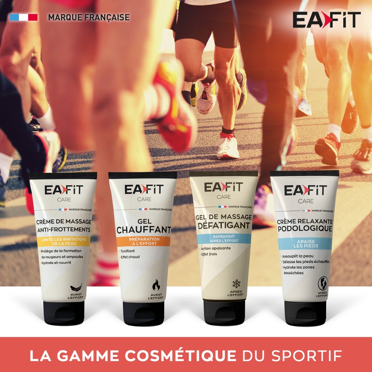 EAFIT Warming Massage Gel 75 ml