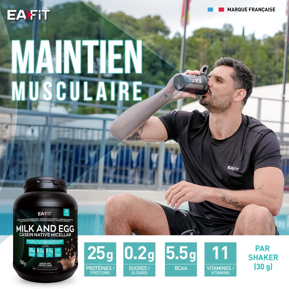 Milk and Egg - Maintien musculaire