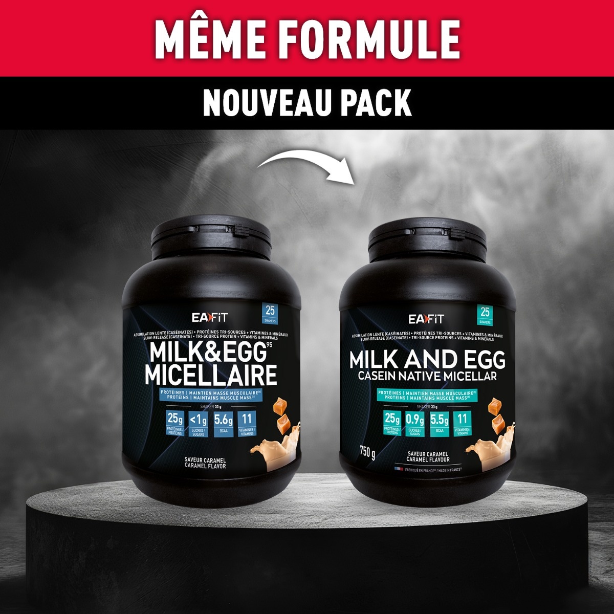 Milk&Egg - Même Formule - Nouveau Pack