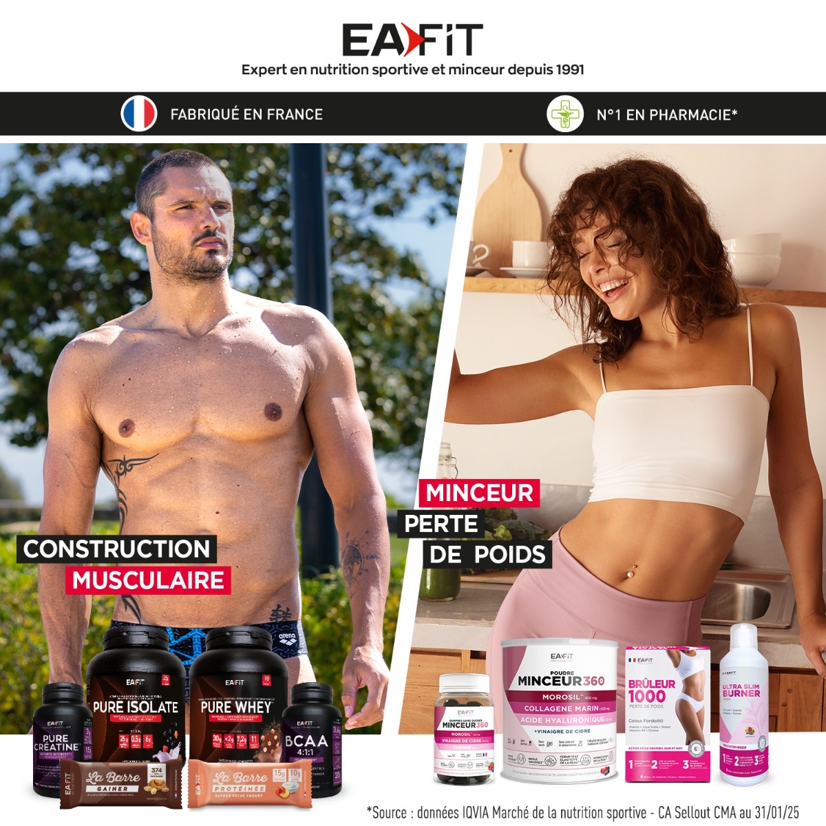 EAFIT Mega Whey Vanille 750gr