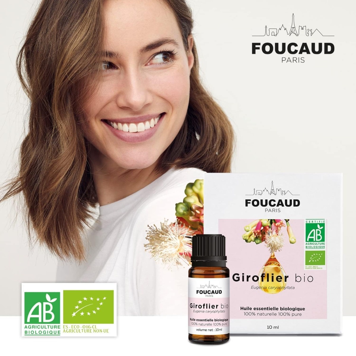 Foucaud - Giroflier - BIO - Huile essentielle - Eugenia Caryophyllata