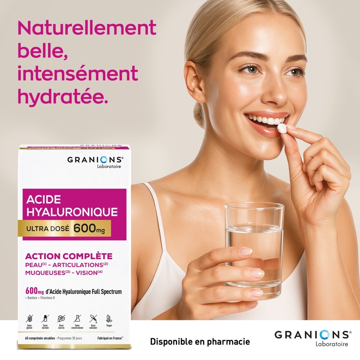 Acide Hyaluronique 600 mg
