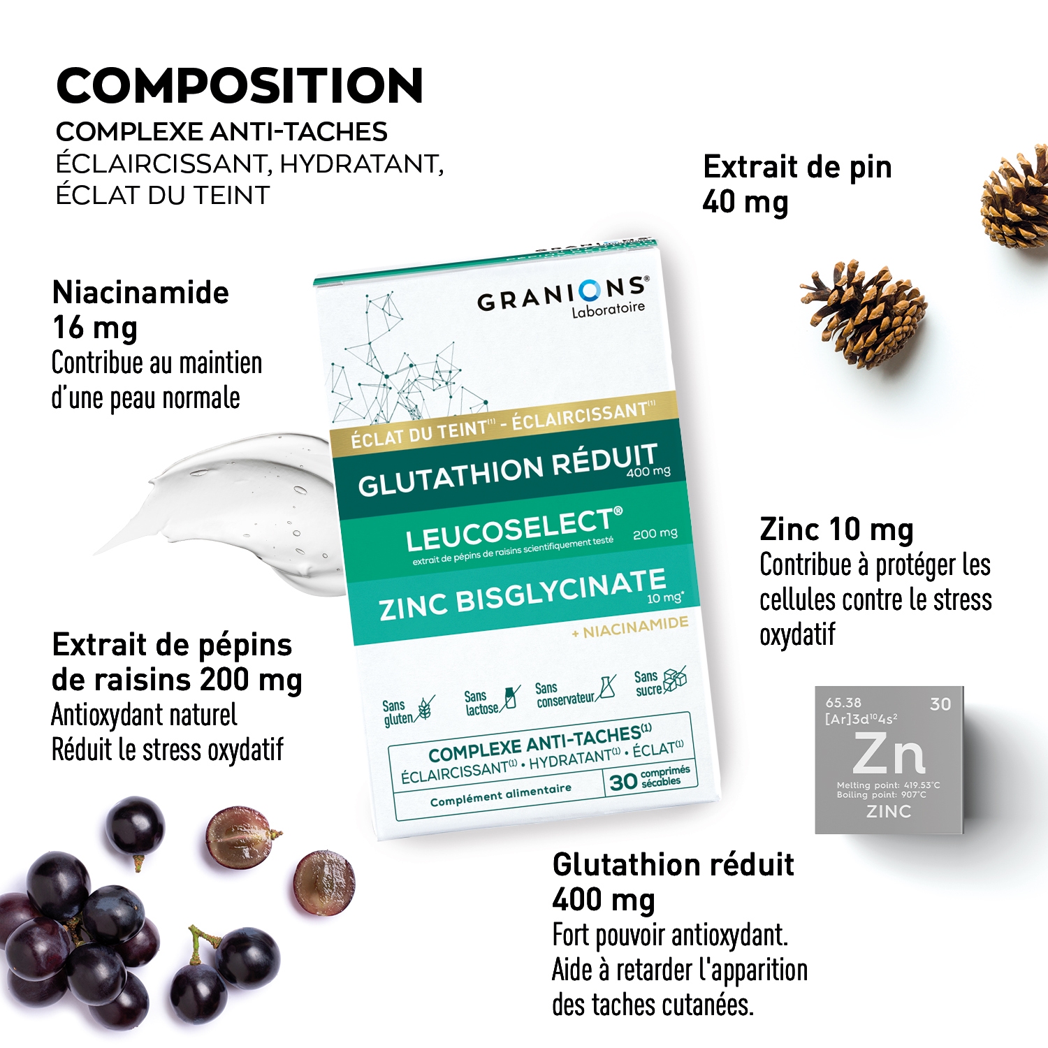 Composition COMPLEXE ANTI-TACHES
