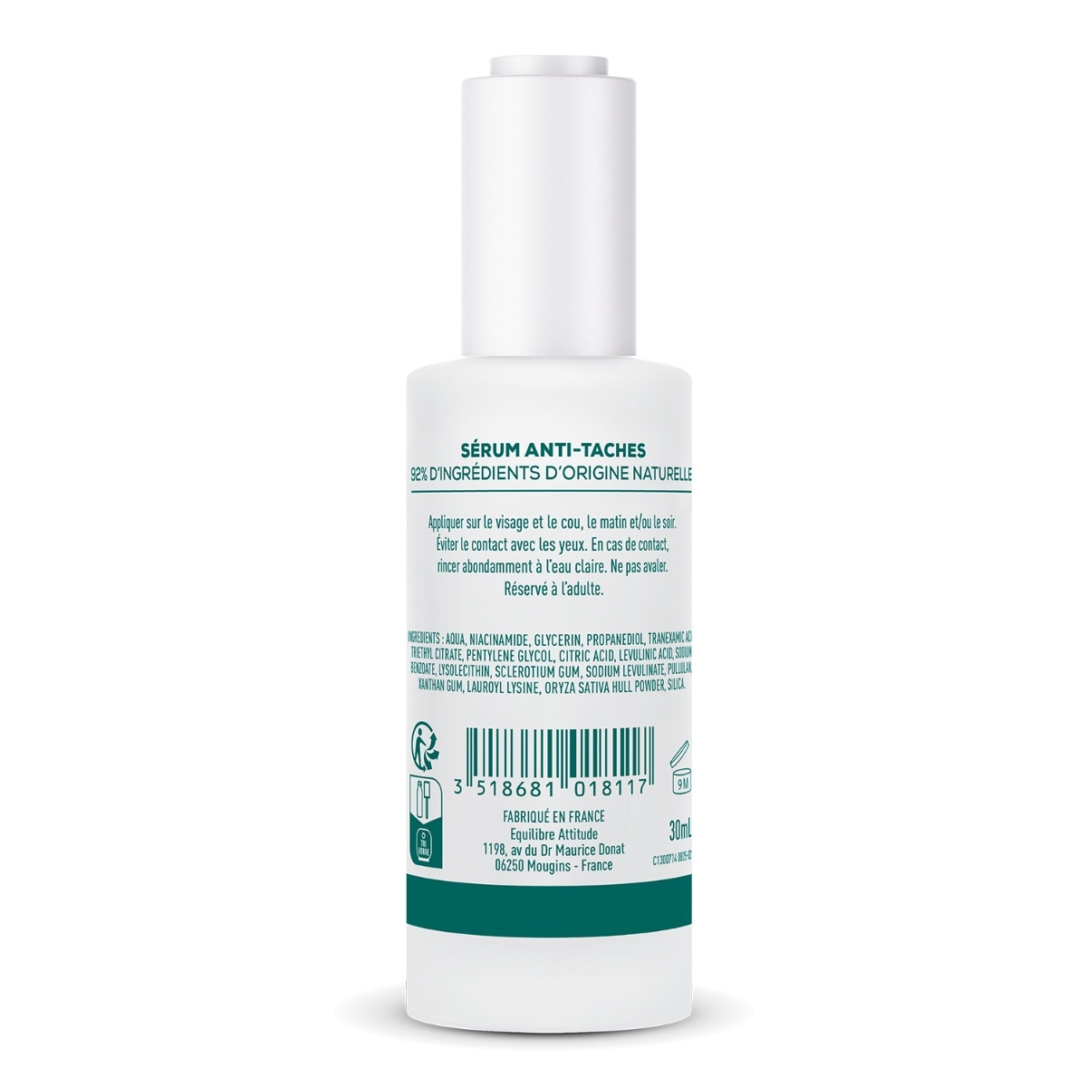 Sérum Anti-Taches – Niacinamide 12%