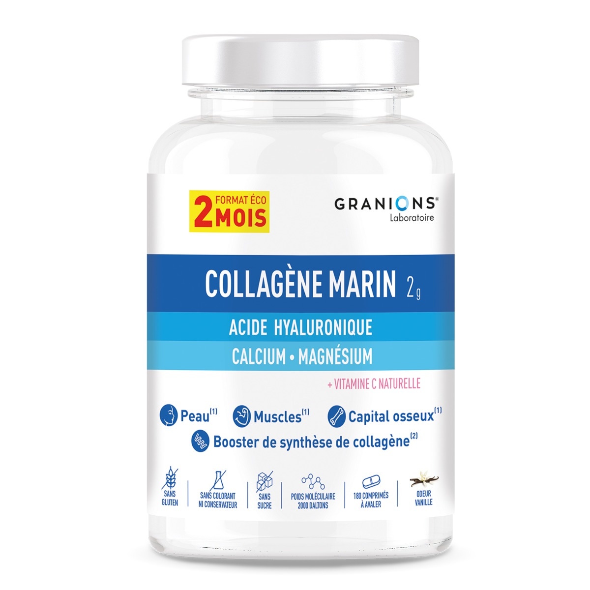 Granions Collagène Comprimés Vanille
