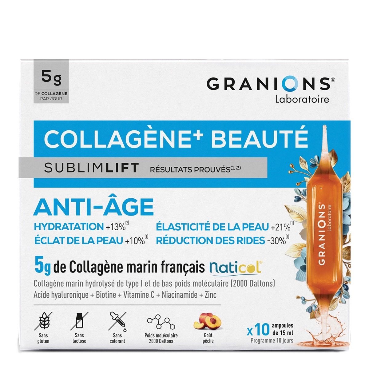 Collagène marin type 1 ampoule