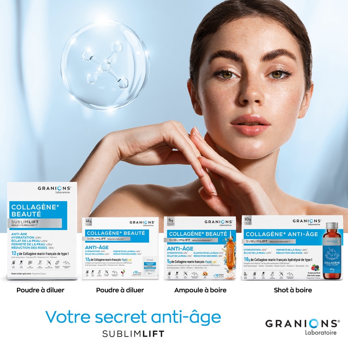 Gamme collagène marin Granions