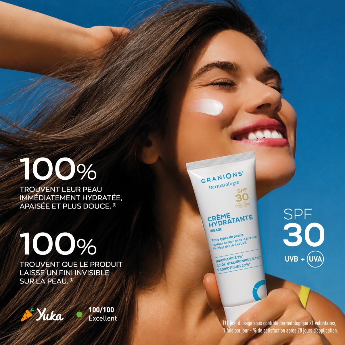Granions - Crème Hydratante Visage SPF30