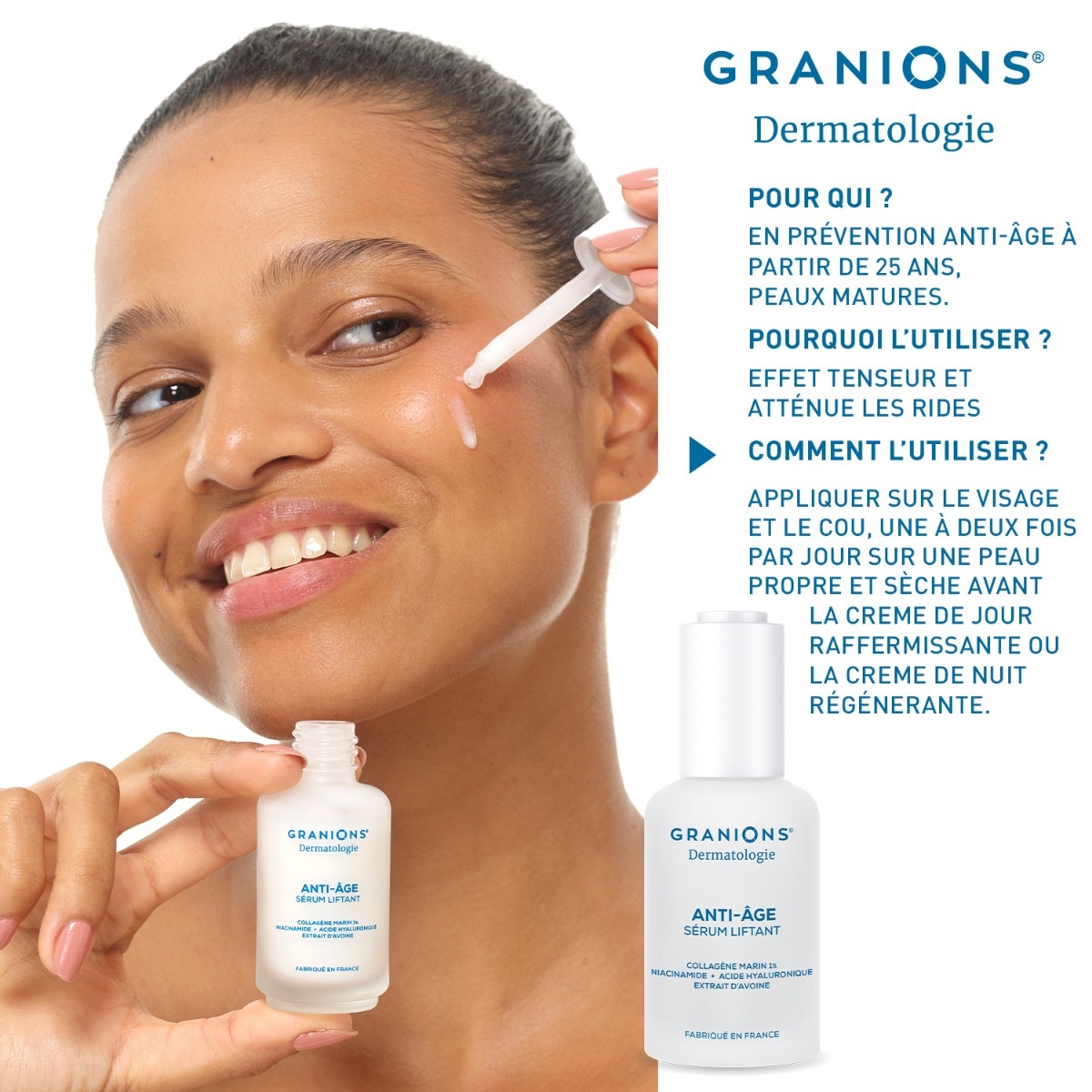 GRANIONS - Sérum anti-âge liftant