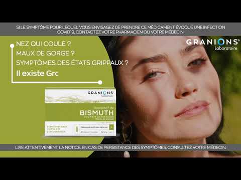 Granions de Bismuth - Maux de Gorge