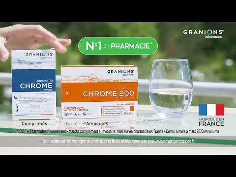 GRANIONS de CHROME FORT 200 μg