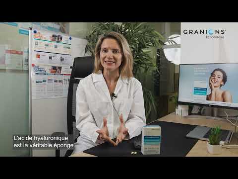 GRANIONS Complexe Anti-âge : Collagène marin + Acide Hyaluronique + Coenzyme Q10
