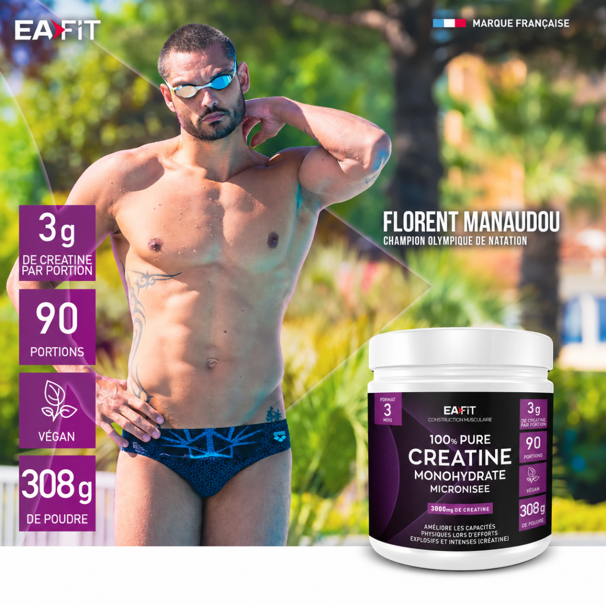 EAFIT PURE CREATINE 300 G POWDER