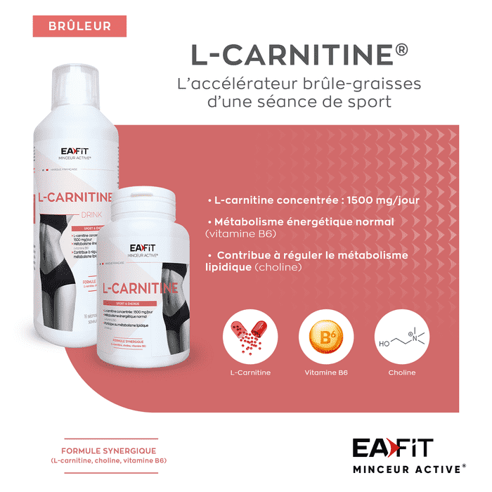 EAFIT Pure L-Carnitine - Bénéfices
