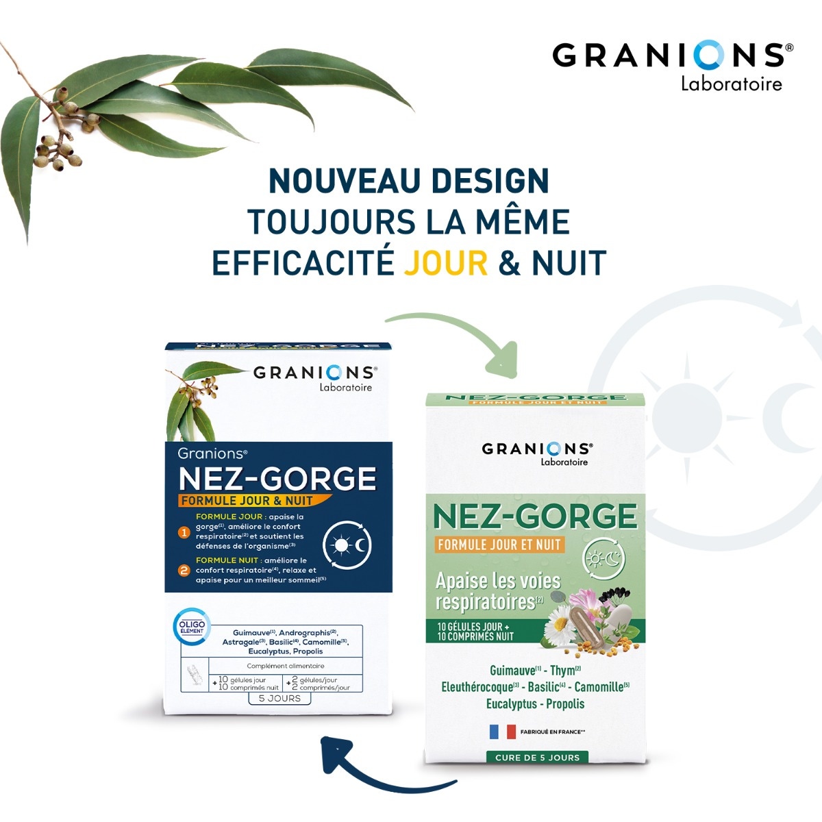 Granions Nez-Gorge nouveau design²