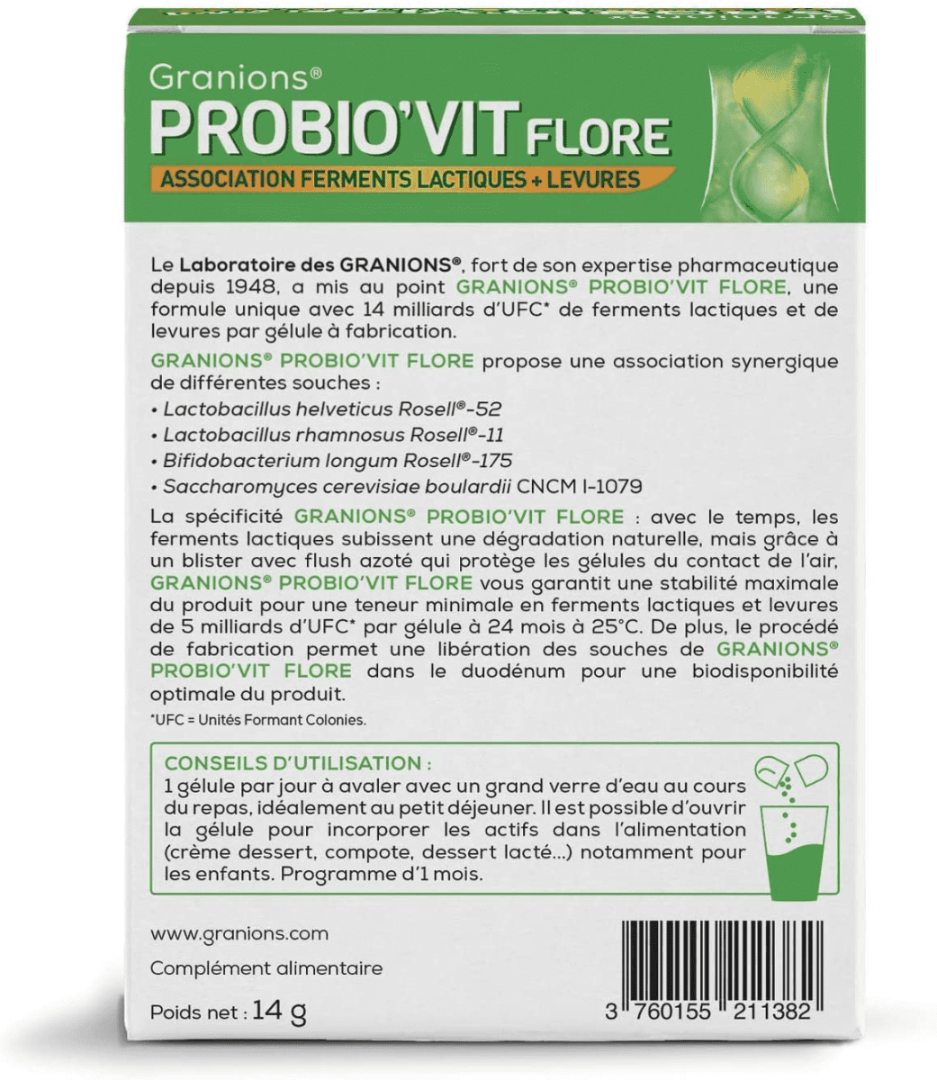 GRANIONS Probio'vit Flora 30 days