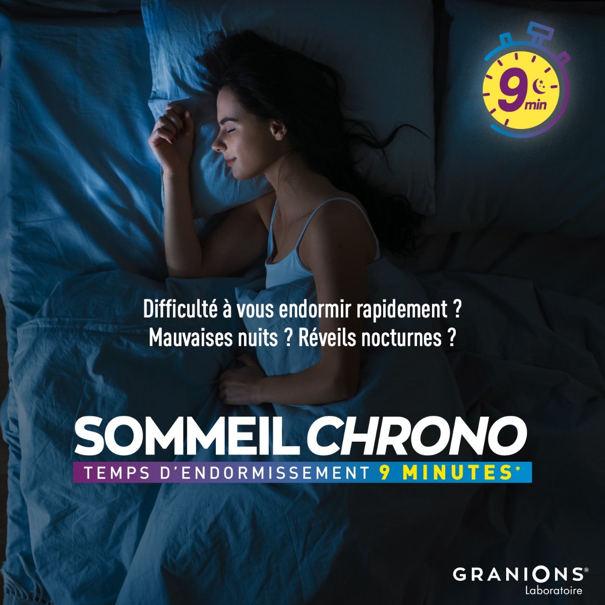 Sommeil Chrono - GABA, Mélatonine & Passiflore
