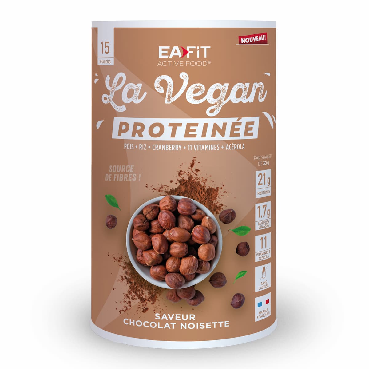 EAFIT La Vegan protéinée - face 